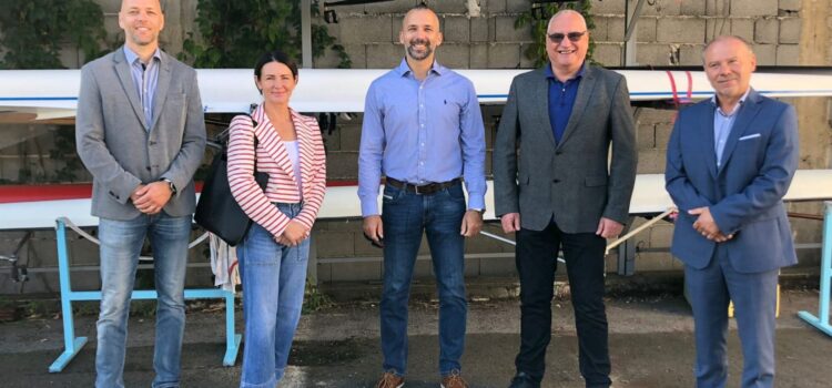 Sastanak klupskog vodstva s državnim tajnikom Tomislavom Družakom te predstavnicima KŠZ-a Željkom Šančićem i Marijetom Čelić