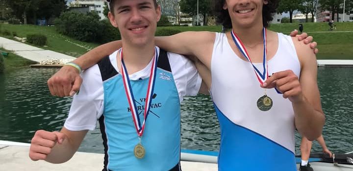 TRI ZLATA I DVA SREBRA NA 31. INTERCITY REGATI I 3. REGATi KUPA MILJENKO FINDERLE NA ZAGREBAČKOM JARUNU